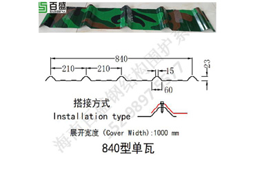 840型單瓦